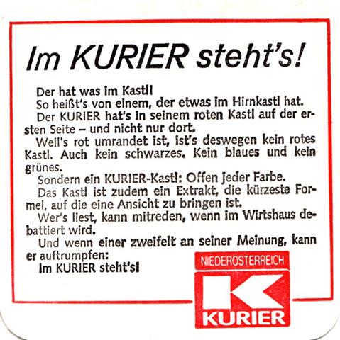 wien w-a kurier 2b (quad185-im kurier-schwarzrot)